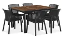 Graphite Walnut Black Steel 007846