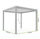 terrace_pergola_ELEGANCE_3x3_Taupe_Gutroof_dimensions_8a04.product_gallery.webp