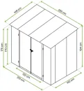 Dimensions_of_the_KENT_tool_house_222x149cm_Light_Gray___HARDMAISTER_5d0b.product_gallery.webp