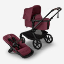 Black/Dark Cherry